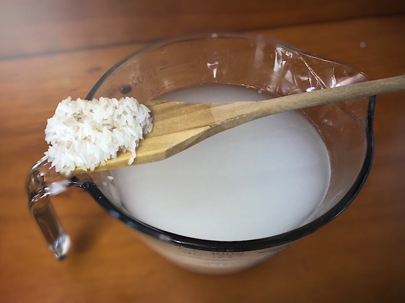 rice water hair treatment