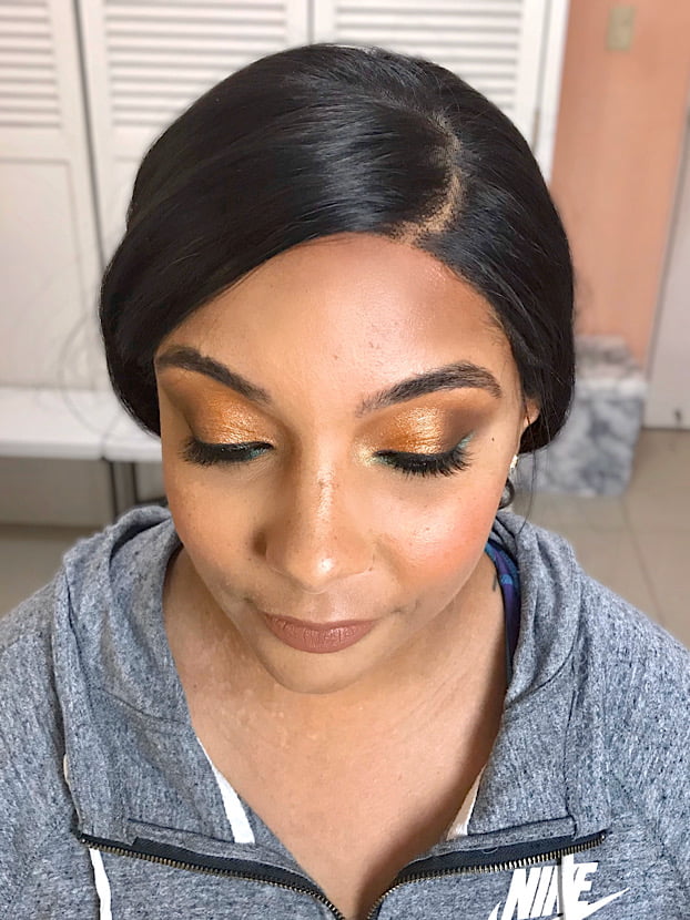green love makeup2