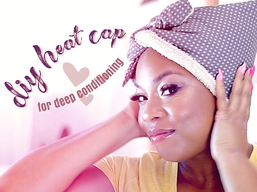 Heated Deep Conditioning Hair Cap DIY • 