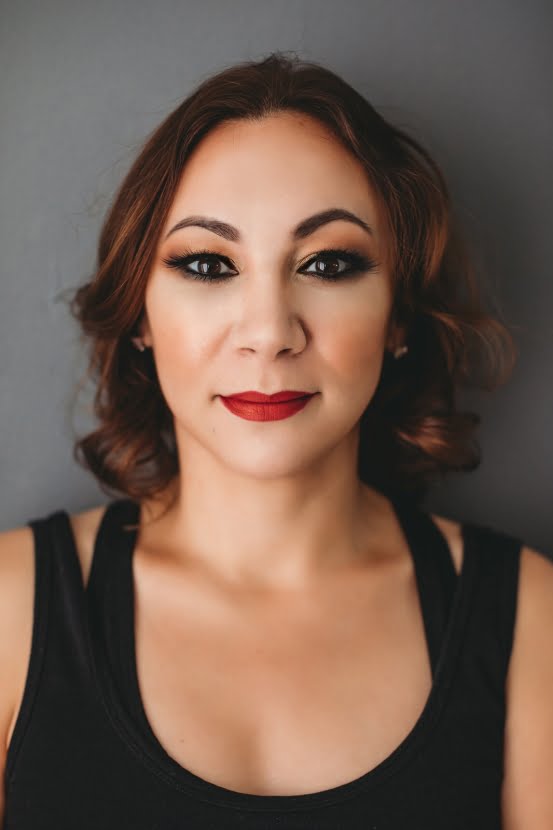 makeup headshot red1